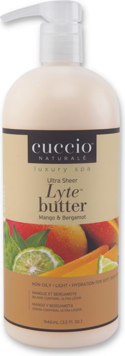 Produktbild Cuccio Lyte Butter Lotion - Mango & Bergamot (Körperlotion)
