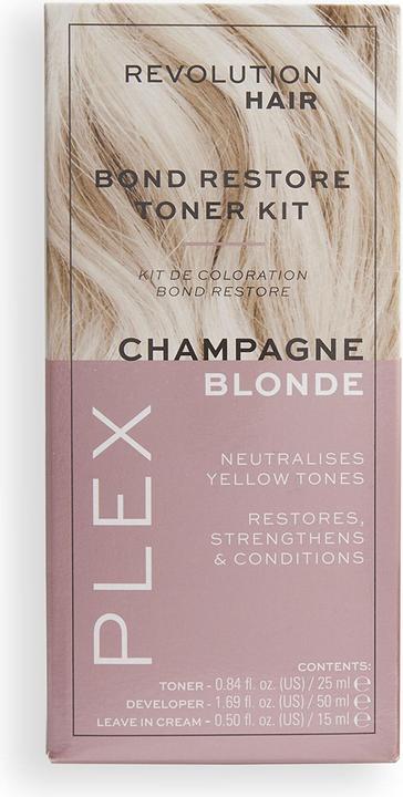 Immagine prodotto Revolution Haircare Plex Bond Restore Toner Kit - Tinture per capelli 90 ml - (Castagno)