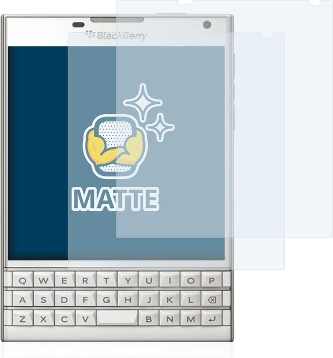 Actual product image BROTECT Protector Anti-Glare (2 Piece, Blackberry Passport)
