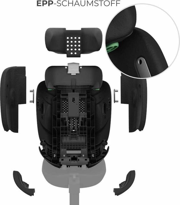 Actual product image KinderKraft Endura Safe Modular System (Babyschale, Kindersitz und Isofix Base) (Baby car seat, Child seat)