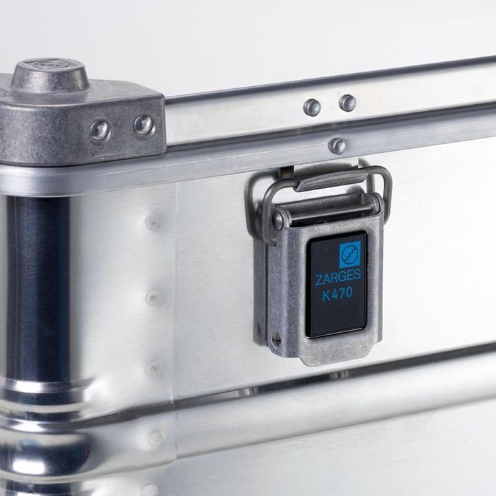 Actual product image Zarges Aluminum transport box