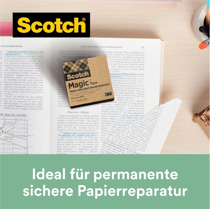 Actual product image Scotch Magic adhesive tape Greener Choice