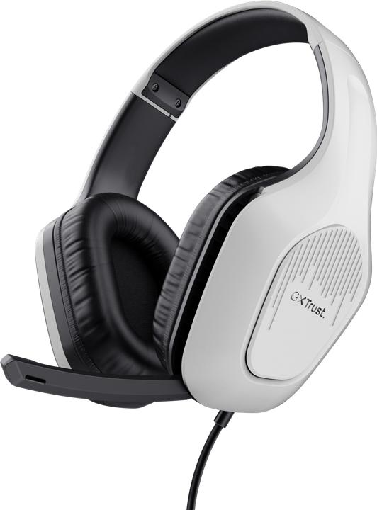 Actual product image Trust GXT415W ZIROX HEADSET - WHITE (Cable)