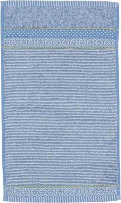 Produktbild PIP Studio Soft Zellige Duschtuch blue grey 70x140cm (1 Stück) (70 x 140 cm)