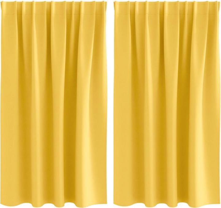 Produktbild vidaXL Verdunkelungsvorhänge (140 x 140 cm)