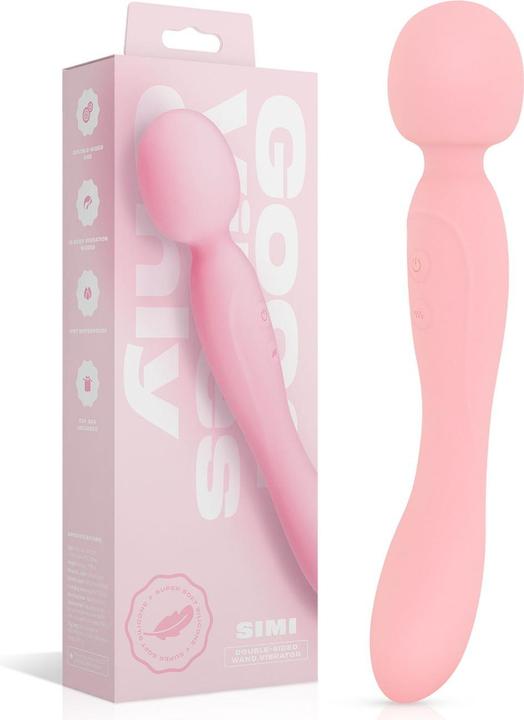 Produktbild Good Vibes Only Simi Doppelseitiger WandVibrator Rosa