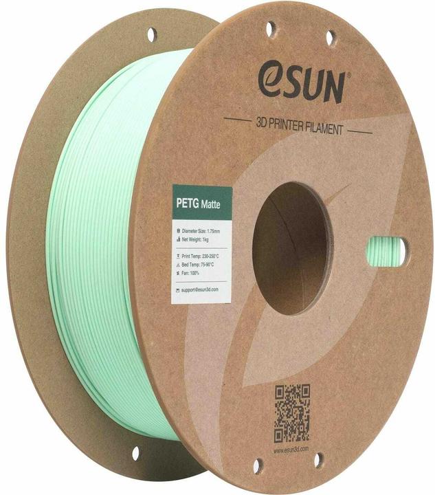 Produktbild eSUN Filament PETG-Matte Mint 1.75 mm 1 kg (PETG, 1.75 mm, 1000 g)