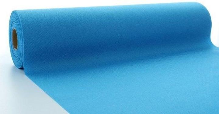 Actual product image Mank BASIC AQUA BLUE table runner
