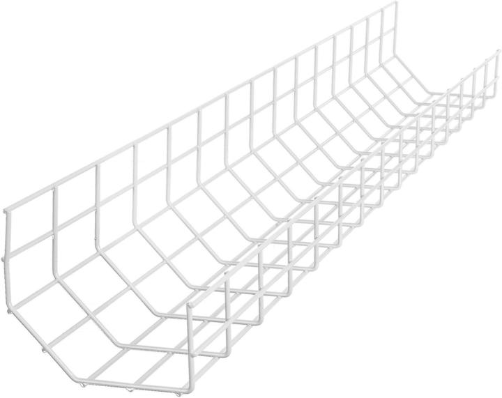 Image du produit R-Go Tools Passage de câbles Acier Basic Blanc (Passe-câbles, 75 cm)
