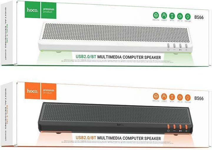 Actual product image Hoco Other Computer Accessory Speaker bluetooth 2 x 3W 2in1 BS66 white