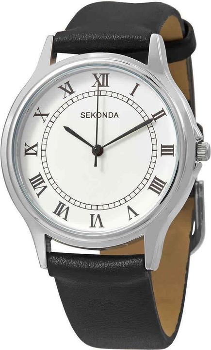 Actual product image Sekonda For Men Quartz Leather Strap Watch (40 mm)