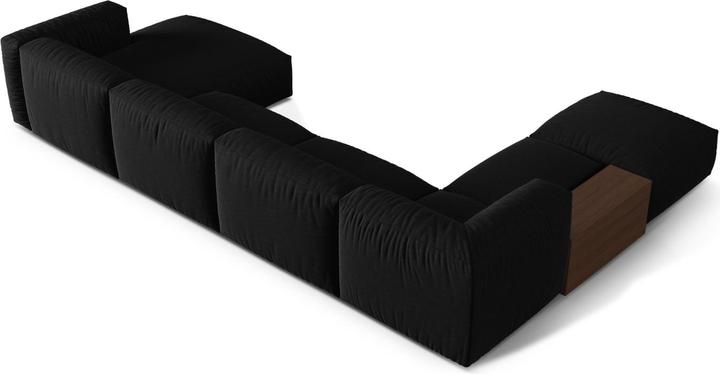 Actual product image Micadoni Modular Panoramic Left Corner Sofa, "Martina", 5 Seats, 406x280x75 Made in Europe (Sofa landscape)