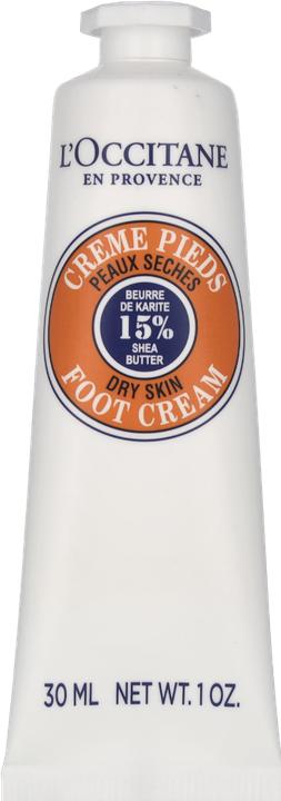 Image du produit L'Occitane Crème pour les pieds - Peau sèche (Crème et gel pour les pieds, 30 ml)