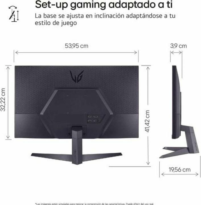Actual product image LG 24GS50F-B (1920 x 1080 pixels, 23.80")