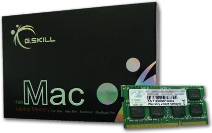 Produktbild G.Skill DDR3 for Mac (2 x 4GB, 1600 MHz, DDR3-RAM, SO-DIMM)