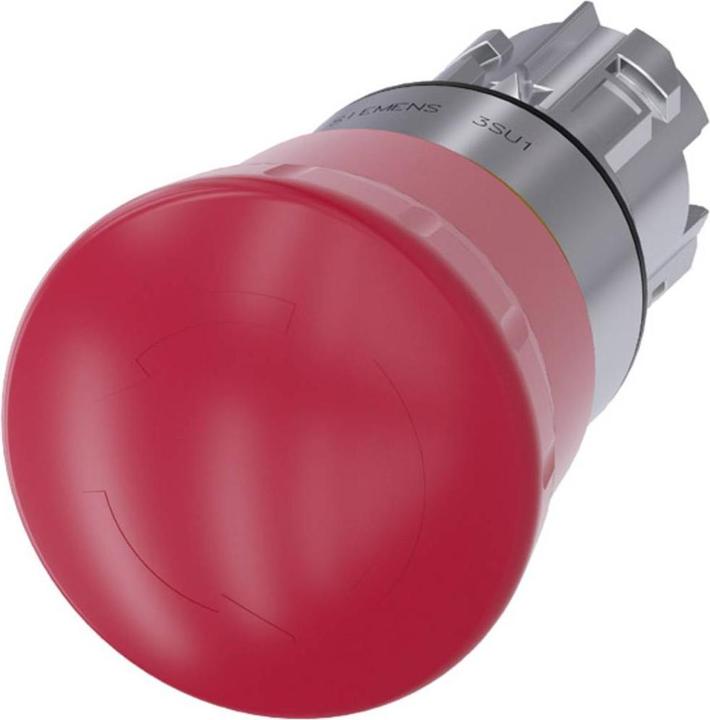 Actual product image Siemens Emergency stop pushbutton, 22mm, red