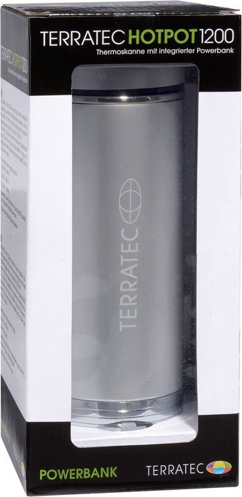 Actual product image Terratec Powerbank HotPot 1200 (1200 mAh, 4.44 Wh)