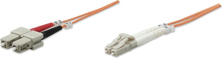 Produktbild Intellinet LWL Anschlusskabel LC/SC Multimode OM2 (CAT8.1, 1 m)