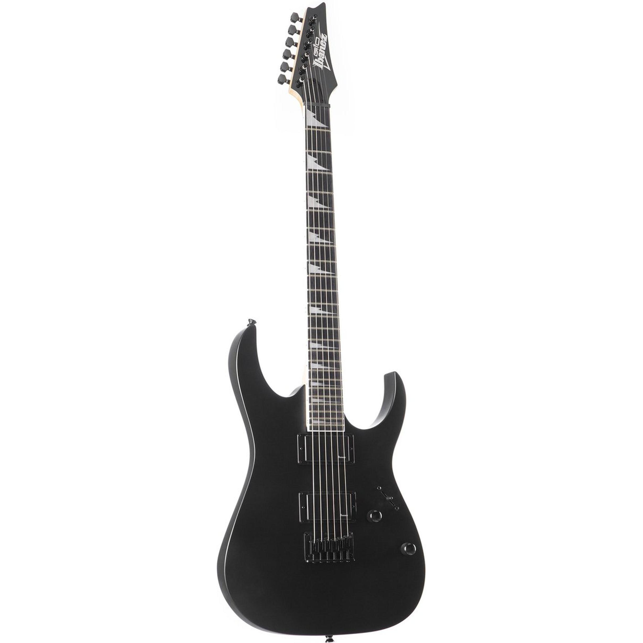 Ibanez Chitarra GRG121DX-BKF Nero Tariffa Flat (Chitarra Elettrica), Chitarra, Nero