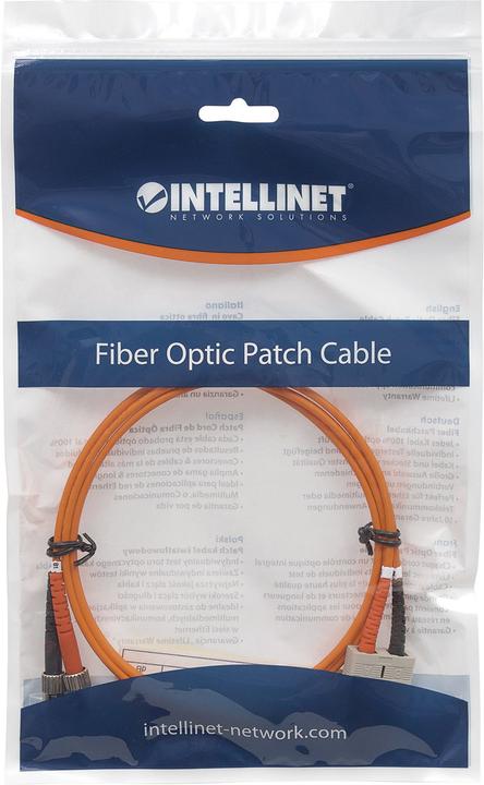 Actual product image Intellinet FO connection cable ST/SC multimode OM2 (2 m)