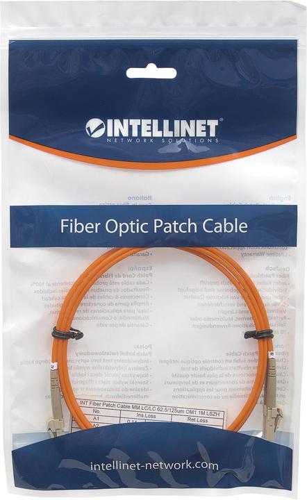 Actual product image Intellinet Fiber optic connection cable LC/LC Multimode OM1 (2 m)