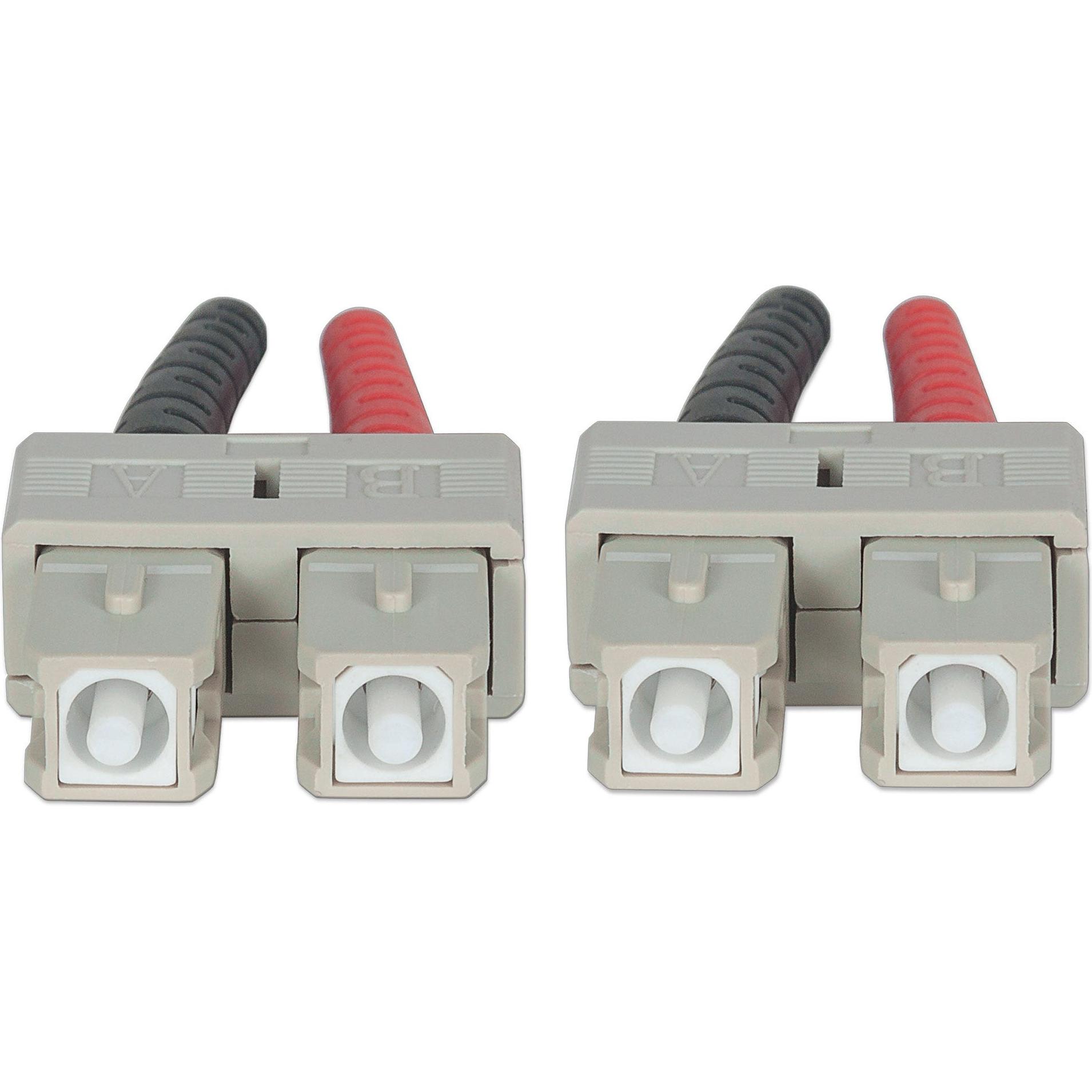 Thumbnail - Intellinet LWL Anschlusskabel SC/SC Multimode OM3 aqua (CAT6, 2 m), Netzwerkkabel