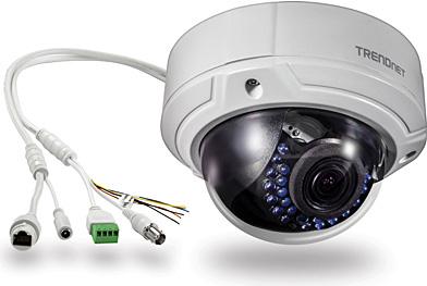 Produktbild Trendnet IPCam 2MP Dome PoE In/Out IR HD 2. F1.4 (1920 x 1080 Pixels)