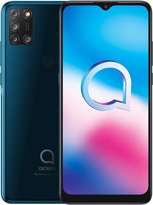 Alcatel 3x (2020) (128 GB, Green, 6.52", Single SIM, 4G)