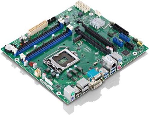 Produktbild Fujitsu D3417-B2 MB C236-AMT Intel,1151,DDR4,Micro-ATX bulk (LGA 1151, Intel C236, mATX)