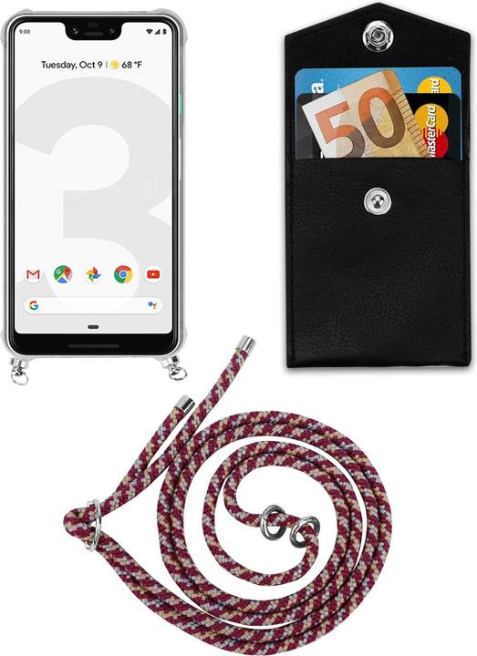 Produktbild Cadorabo TPU Handy Kette SILBER Cover