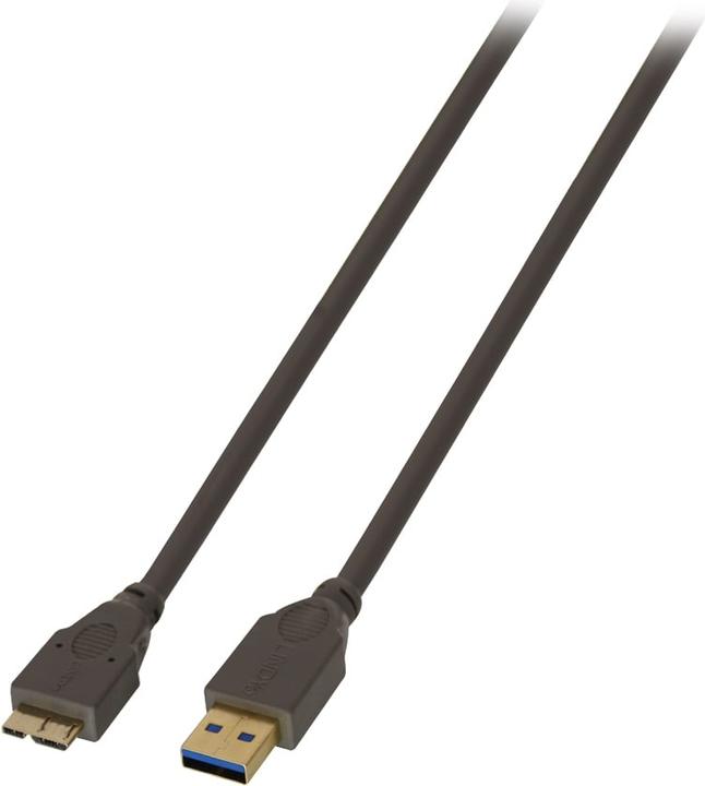 Produktbild Lindy USB 3.0 Kabel Typ A/Micro-B Premium M/M (2 m, USB 3.1)