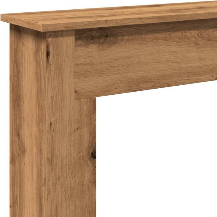 Image du produit vidaXL Entourage de cheminée Console de cheminée Décor Cheminée Cimaise Chêne Artisan