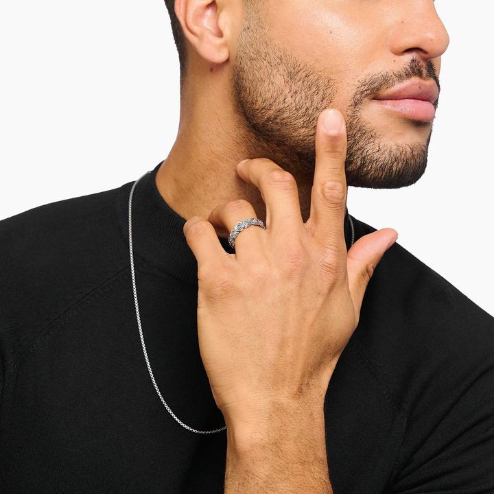 Produktbild Thomas Sabo Ring Midnight Rose Silber (64, 925 Silber)