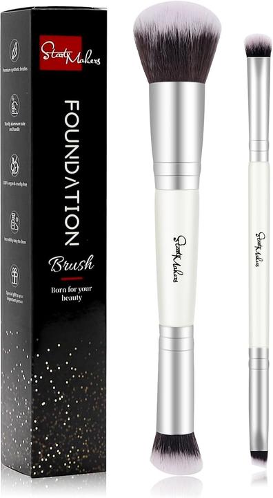 Actual product image Start Makers Make Up Pinsel Concealer Foundation Doppelseitig 2 Stück (Set)