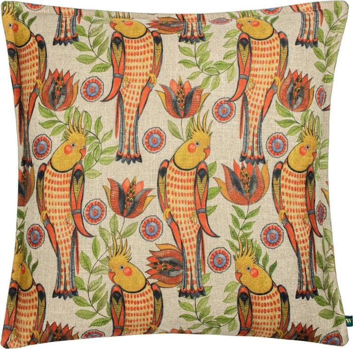 Wylder Nymphensittich Kissenhülle Akamba Tropical (50 x 50 cm)