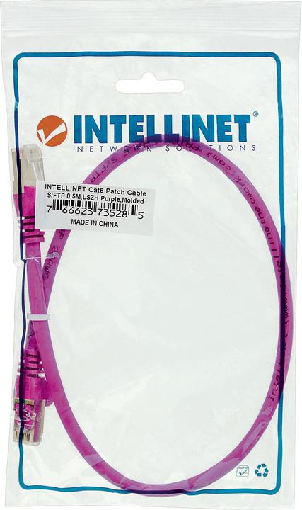 Productafbeelding Intellinet Patchkabel (S/FTP, CAT6, 0.50 m)