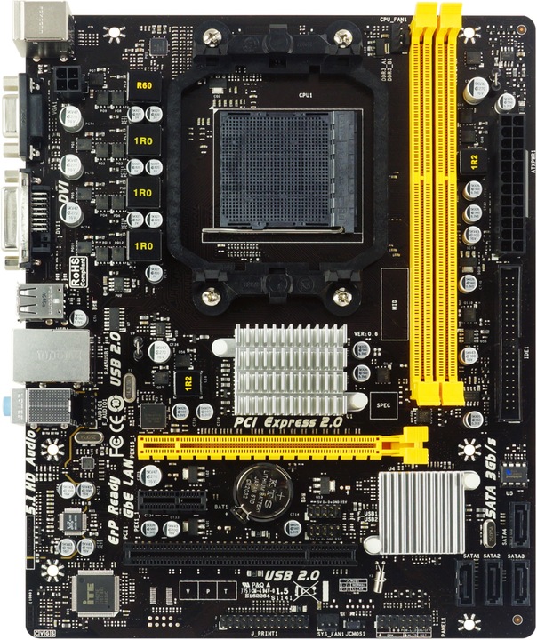 Produktbild Biostar MB A960D+ V3,AM3,mATX,DDR3,VGA,AMD (AM3+, AMD 760G, mATX)