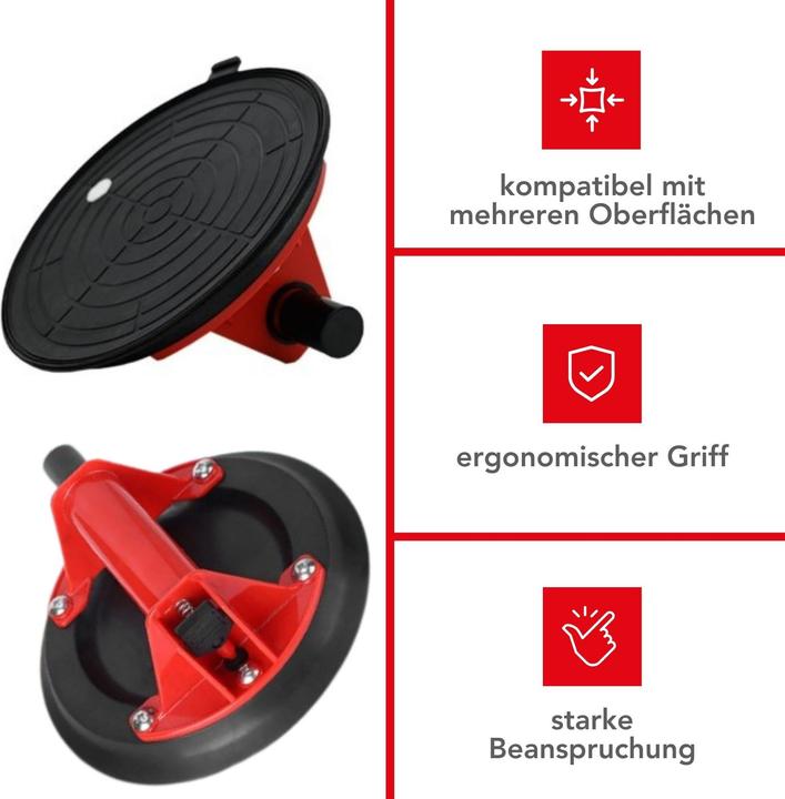 Produktbild Toolland Saugnapf (120 kg)