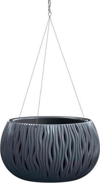 Productafbeelding Prosperplast Bloempot Zandschaal DSK370, Ø 37 cm, grijs (37 x 21 cm)