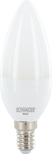 Schwaiger Zigbee Smart Home dimmbares Wohnlicht LED (E14, 470 lm)