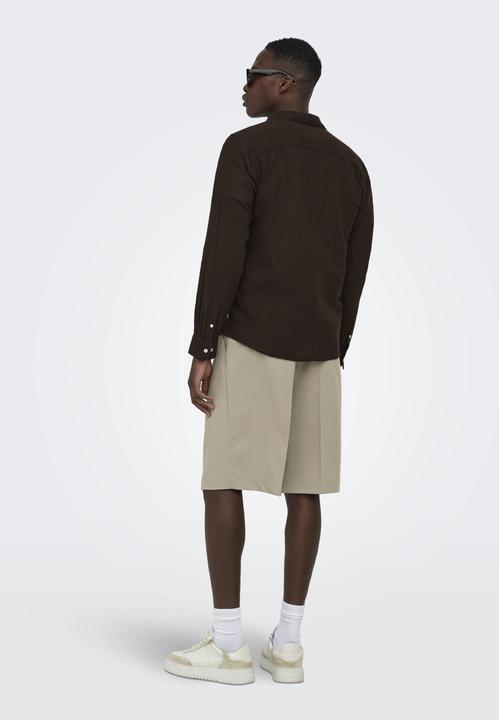 Immagine prodotto Only & Sons Onscaiden Life Ls Solid Linen Shirt Noos (S)
