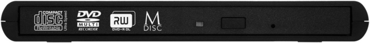 Actual product image Verbatim External slimline CD-DVD burner (DVD writer)