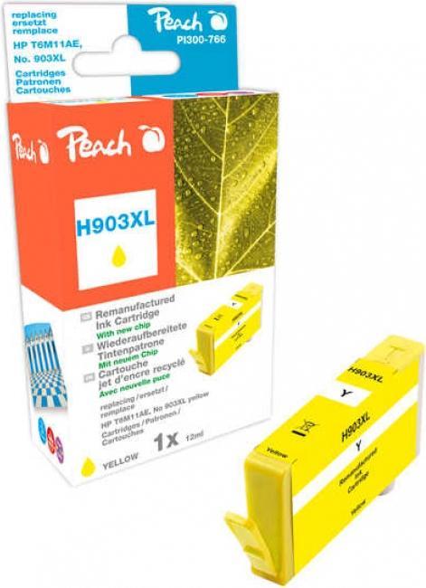 Actual product image Peach Ink HP T6M11AE, No 903XL (Y)