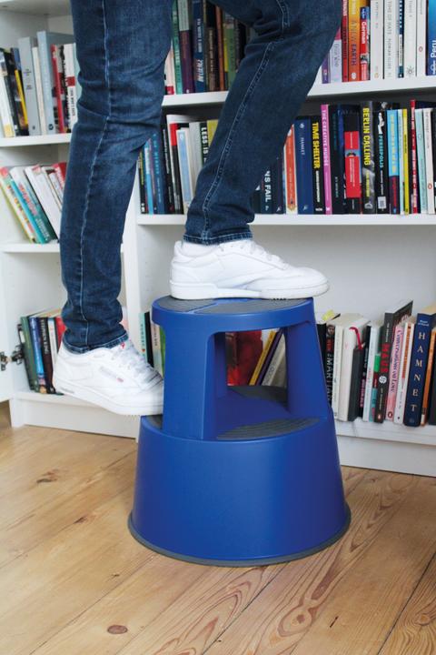 Image du produit Wedo Rollhocker SuperStep blau Kunststoff