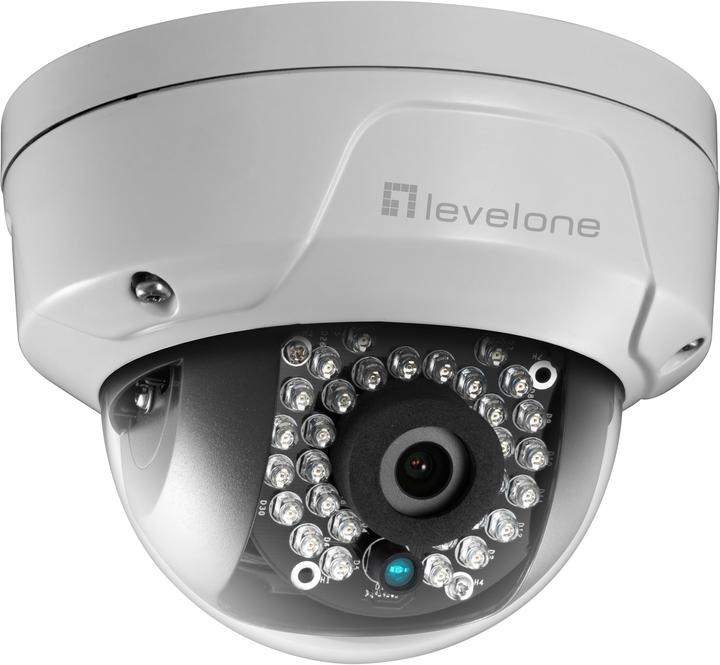 Produktbild LevelOne 2MP, 1/2. CMOS, F2.0, IR LED, MicroSDHC/MicroSDXC, RJ-45, DC-in (1920 x 1080 Pixels)