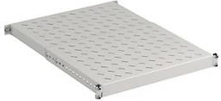 Produktbild EFB Elektronik 19" 1HE Schwerlast Fachboden, tiefenverstellbar, 150 kg, Schranktiefe 600, RAL7035