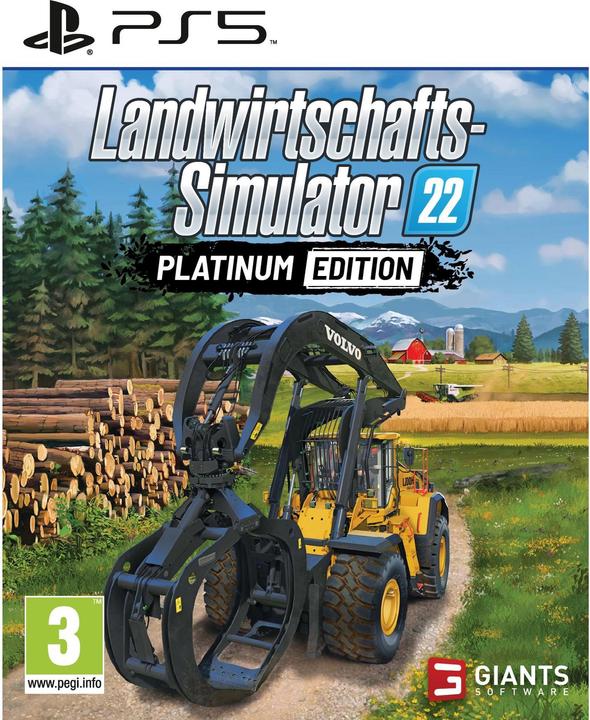 Immagine prodotto Giants Software Farming Simulator 22 - Edizione Platinum (PS5, DE)
