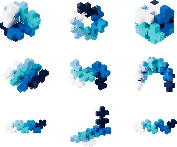 Immagine prodotto Plus-Plus Blocchi da costruzione Hexel Flex, blu