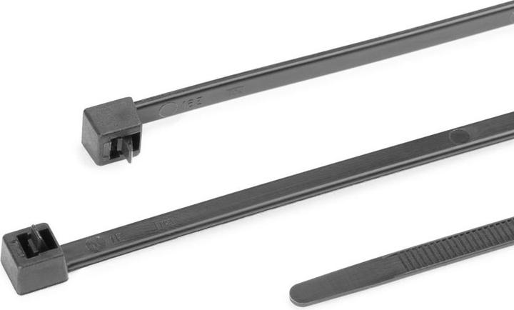 Image du produit HellermannTyton Colliers de serrage réutilisables 300x4,6mm (Serre-câbles en plastique, 300 mm, 100 pcs)