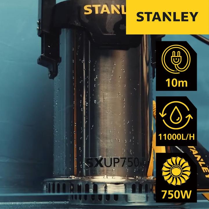 Immagine prodotto Portable Power & Garden Tools - POMPA SOMMERSA - ACCIAIO INOX - ACQUE CHIARE - 750 W (Pompa per acqua pulita)